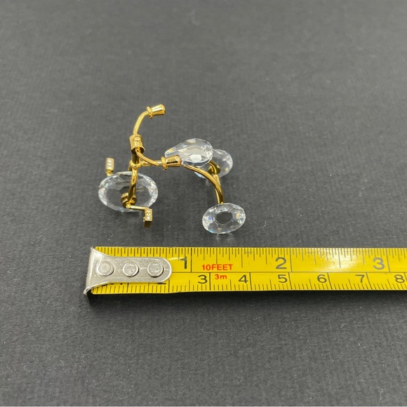 Swarovski Crystal Miniature Tricycle Figurine - Picture 9 of 9